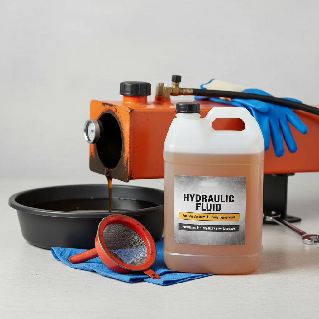 Log Splitter Hydraulic Fluid: How Often Should You Change It?