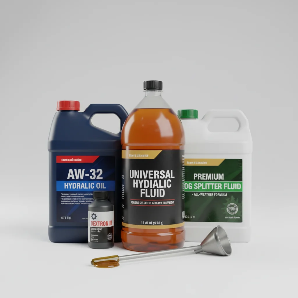 Log Splitter Hydraulic Fluid: What Type Should You Use?