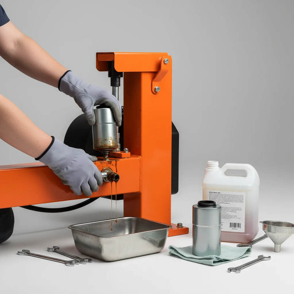 Log Splitter Maintenance: How to Replace a Worn Hydraulic Filter